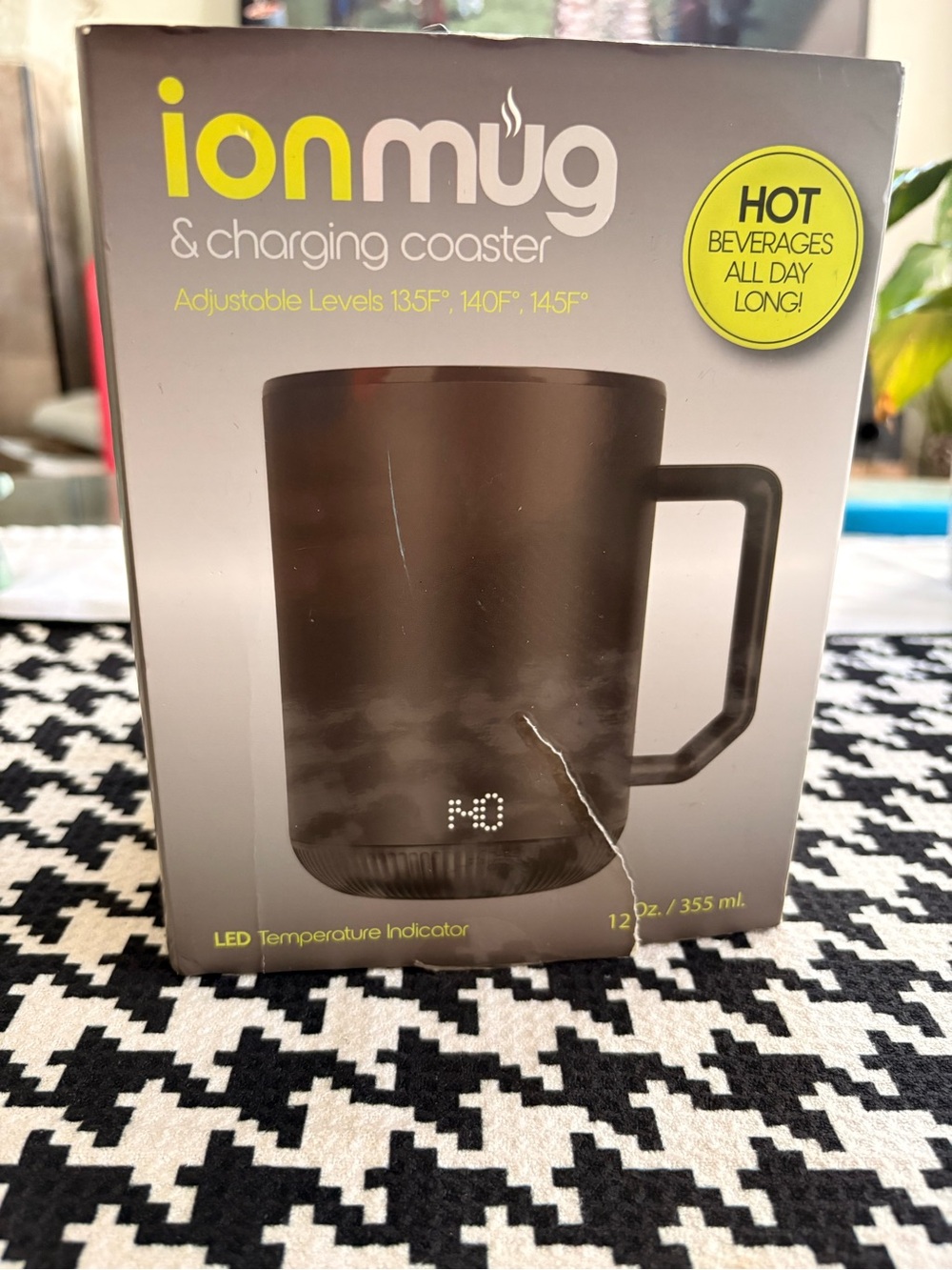Charging Coaster Warmer - Black